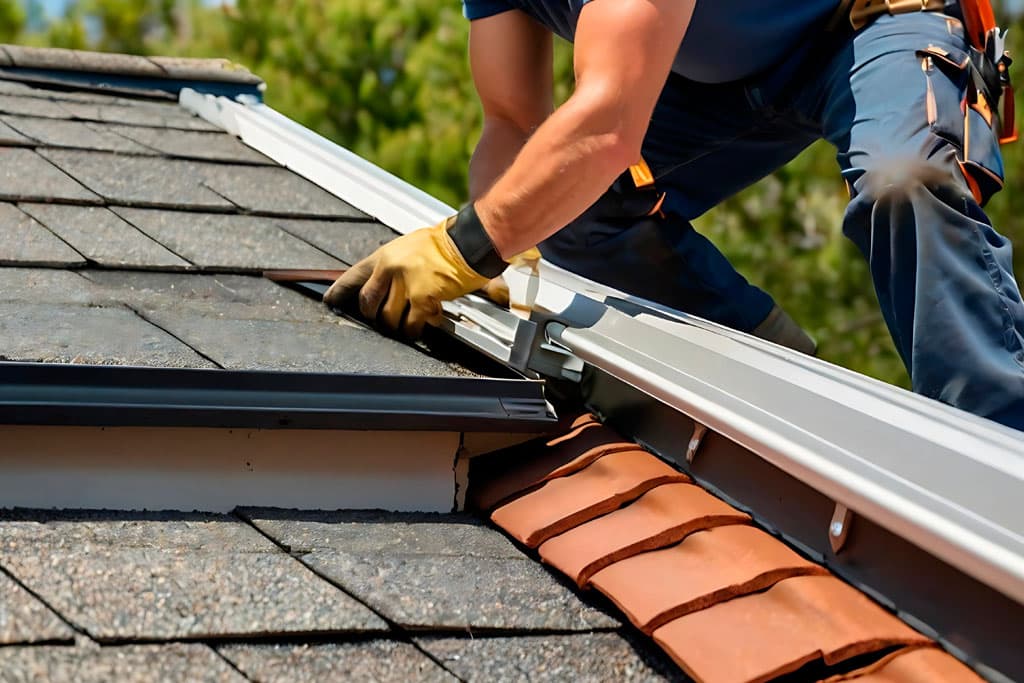 Poner canalón en vivienda en Lalín